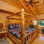 Log Home Master Suite