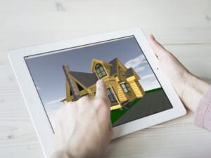 iPad-BIMx-log-home