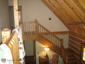 Boyd Log Home Stair System