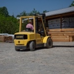 Forklift at Plant