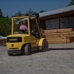 Forklift at Mill