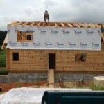 8x8 D Log Home