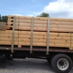 Log Home Package Delivery
