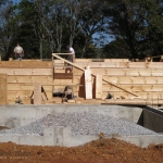 Boyd Log Home Build
