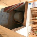 Framing and Water Tank in Basement