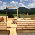 Log Stack and Door Buck