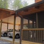Rear View with Carport
