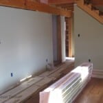 Sheetrock Hung Heavy Timber
