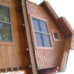 Side View Log Home
