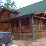 Exterior View of Log Cabin