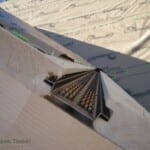 Heavy Timber Roof Vent Continuous Cross Cut