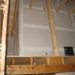 Second Floor Drywall Timbers
