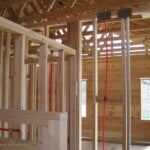 2x4 studs and plumbing
