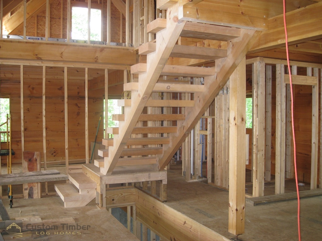 Back View of Stairs