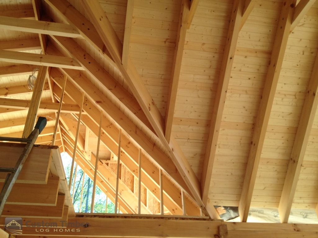 Big Timber and Tongue and Groove on Ceiling