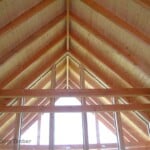 Ceiling in Log Home