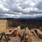 Gorgeous View Log Home Construction