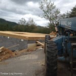 Gradall on Site Delivery For Logs