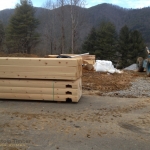 Logs Unloaded at Dillons