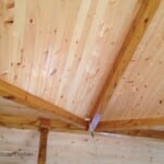 Tongue and Groove on Ceiling of Log Home