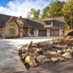 Southern Comfort model timber home main entry
