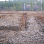 Footers Dug Rebar In