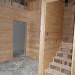 interior framing and stairs