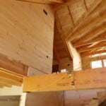 overlook in loft log home