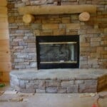 Stone Fireplace 1