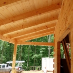 Tongue and Groove on Front Deck