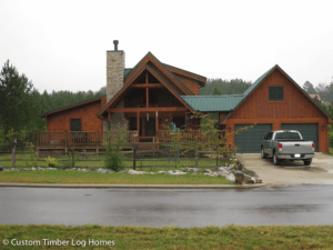 Log Home Models - The Colby Home