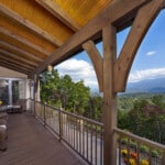 Bradshaw Rear Porch and Mountain View