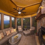 Southern Comfort Model Screened Porch and Mountain View
