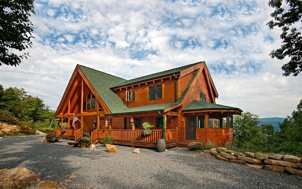 Southern Comfort Timber Frame Model - Custom Timber Log Homes